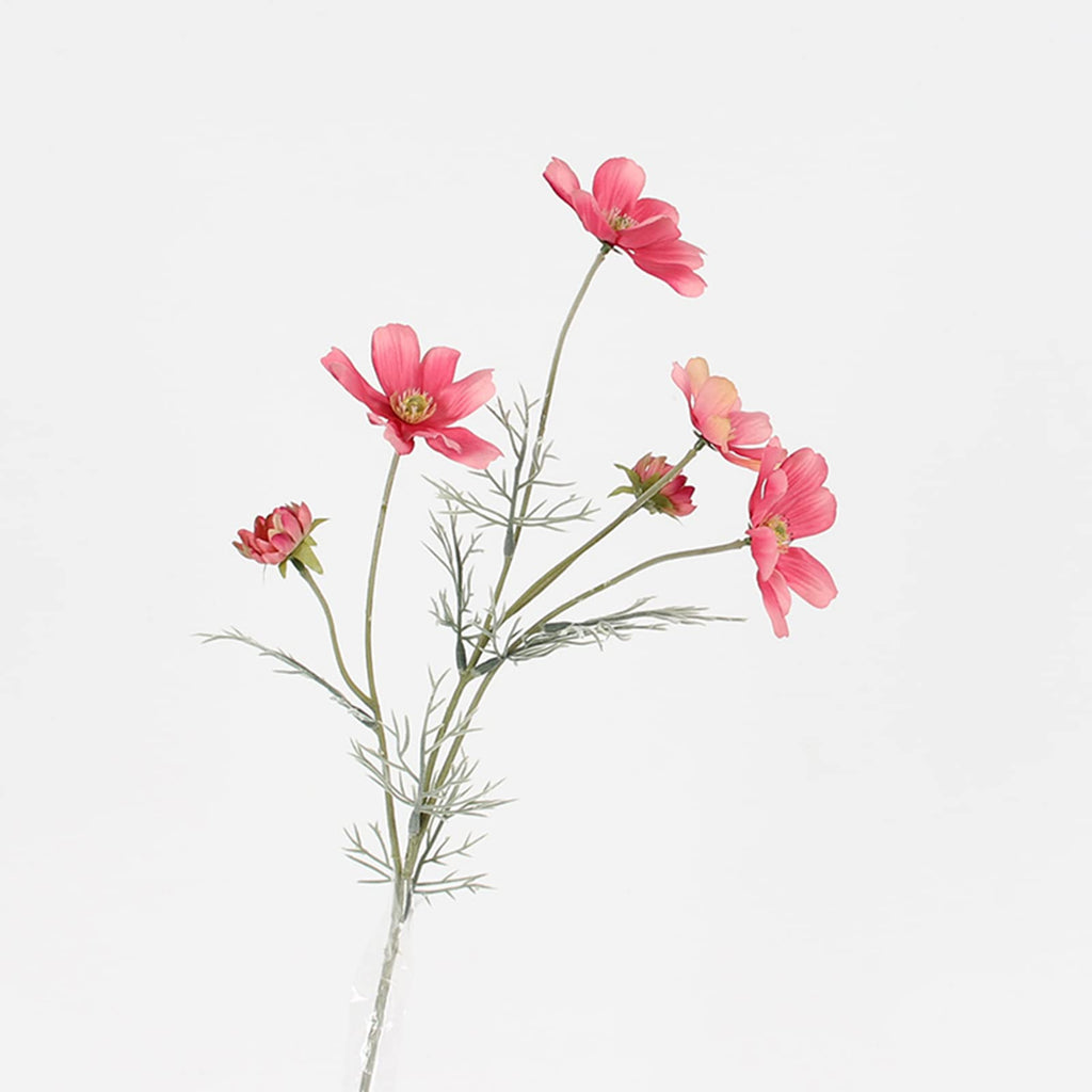 2 Pcs Artificial Flowers Plants Coreopsis Silk Flower Arrangements Wedding Bouquets Decorations Plastic Floral Table Centerpiece