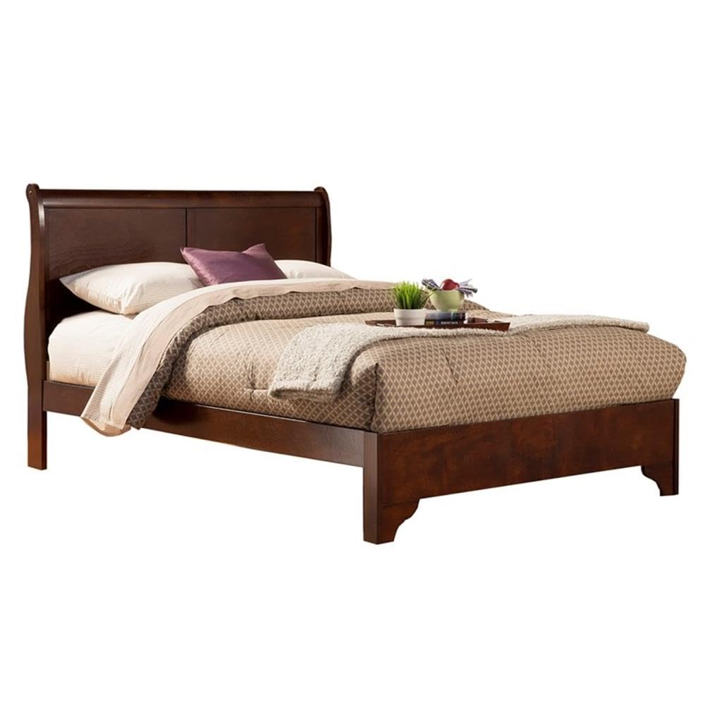 Alpine Furniture West Haven Sleigh Bed, Full