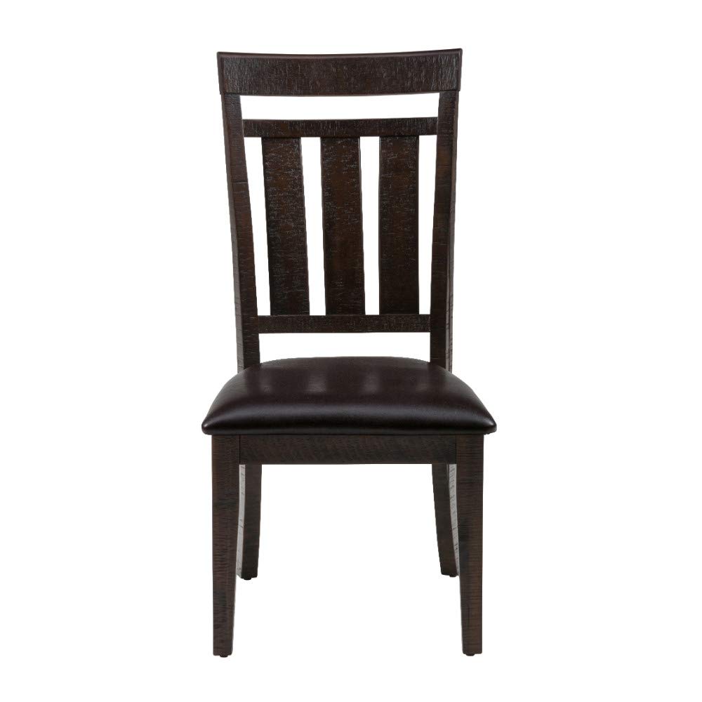 Jofran: 705-410KD, Kona Grove, Dining Side Chair, 20'' W X 26'' D X 41'' H, Deep Chocolate Finish, (Set of 2)