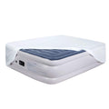 Bedecor Fitted Sheet For Air Mattress Inflate Without Disassembly Convenient & Firm Deep Up To 21' White -Twin