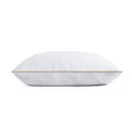 Puredown Goose Feathers And Down Pillow With Diamond Quilting Breathable Downproof Cover, Pack Of 1, King Size