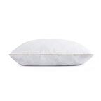 Puredown Goose Feathers And Down Pillow With Diamond Quilting Breathable Downproof Cover, Pack Of 1, King Size