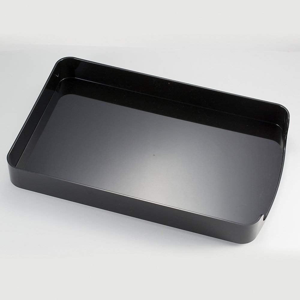 Officemate 2200 Series Executive Legal Tray, Front Load, Black (22242)