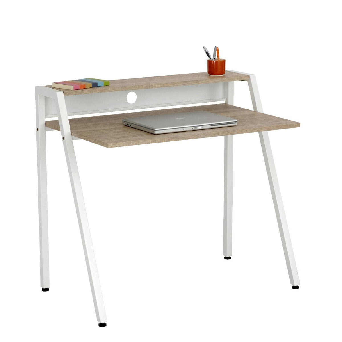 Safco Products 1951WH Studio Writing Desk, White