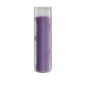 Simply Soson 2x8 inch Purple Devotional Candles in Glass Jar - 1 Piece - 90 Hours - Prayer Candle - Tall Pillar Candles for Reli