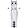 Hawgiman Hand Towels for Bathroom Kitchen,Cute Cat Quick-Dry Hanging Hand Towels Decorative for Bathroom Face Towels,Funny Gifts