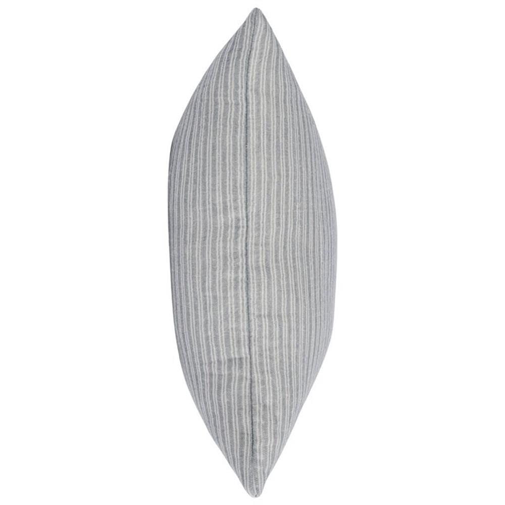 Kosas Home Camille 22X22 Square Cotton And Linen Throw Pillow In Ash Blue