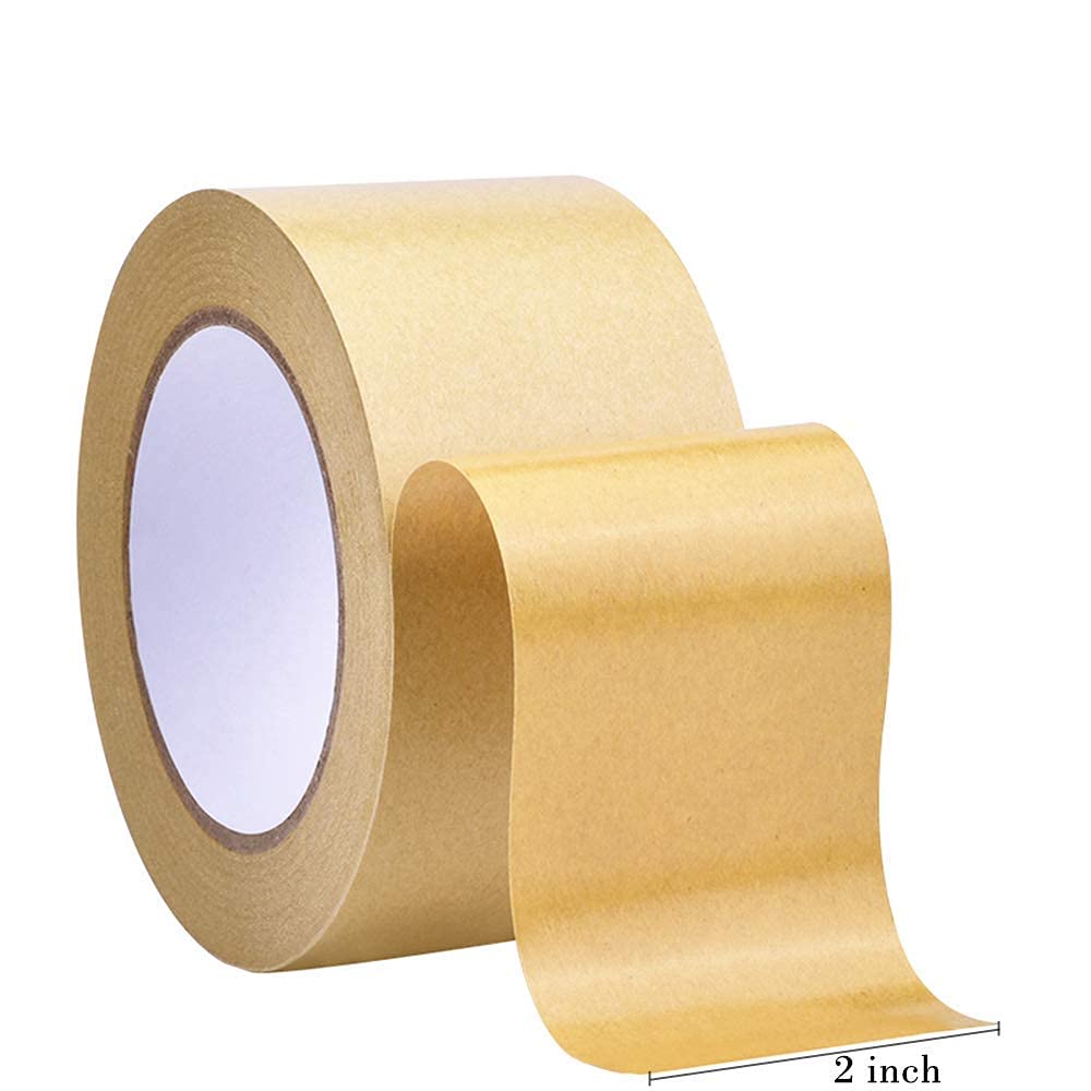 Self Adhesive Picture Frame Backing Tape Rolls Kraft Brown 2' Wide X 55 Yd