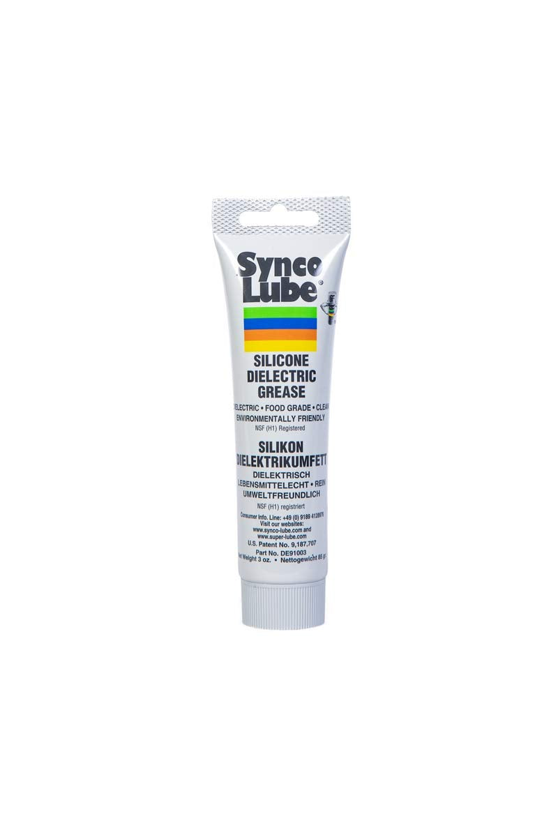 Tube Super Lube Silicone High-Dielectric & Vacuum Grease 3 Oz. - Lot Of 12