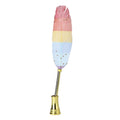Spice Of Life Feather Quill Pen & Stand Holder Ballpen Set, Office/School Accessories