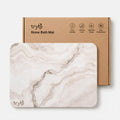 Tryb3 Diatomaceous Earth Bathroom Mat | FastDrying Stone Surface | Anti Slip Bathroom Mat with Instant Absorption | Bathroom Ma