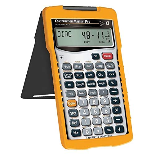 Construction Calculator, Pro, 5 5/8X3 In