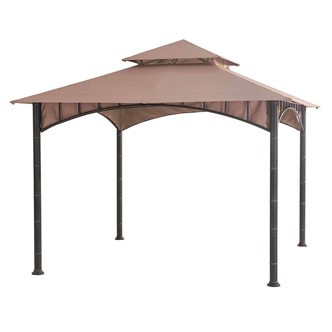 Garden Winds Replacement Canopy Top Cover For The Summer Breeze Gazebo D-Gz136Pst-N - Riplock 350