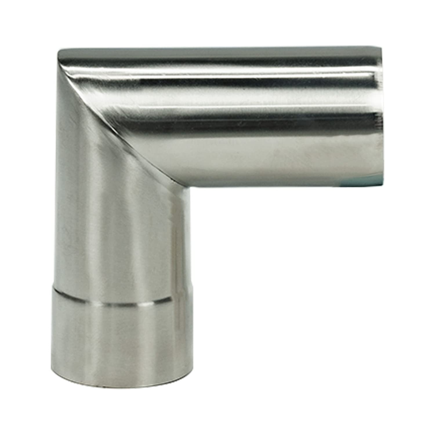 Stove Pipe 2.36 inch 90 Degree Stainless Steel Chimney for Camping Tent Stove Smoke Exhaust