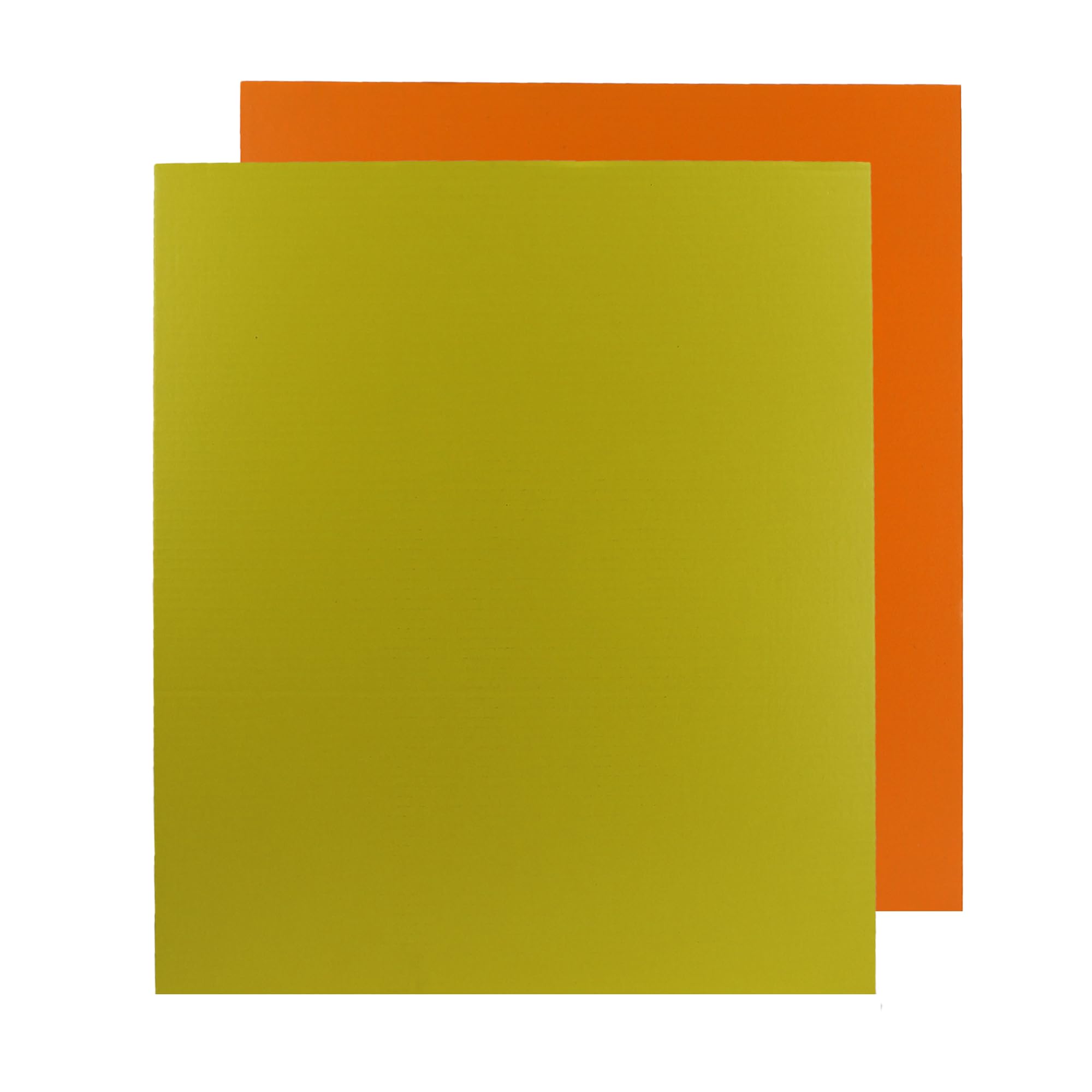 22 X 28 Orange/Yellow Two Sided Project Sheet Pack Of 25