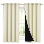 Nicetown Cold Blocking Curtains, Bedroom Full Blackout Curtain Panels, Great Job For Blocking Light, Complete Blackout Draperies