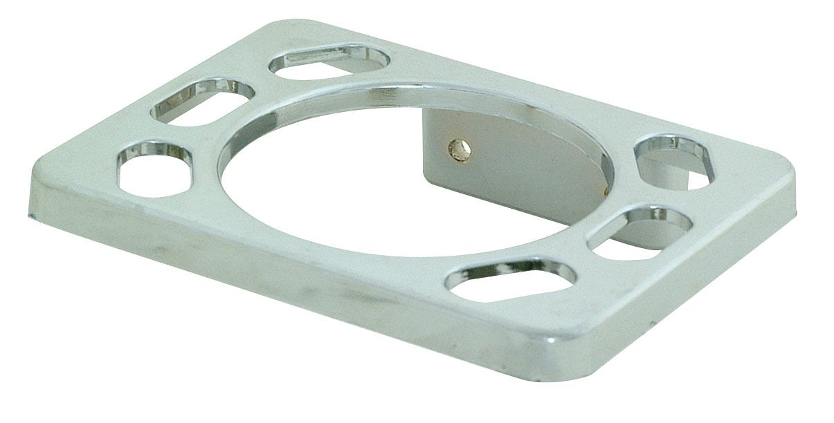 EZ-FLO 15206 Toothbrush and Cup Holder with Exposed Screw, Chrome