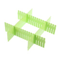 Globalniche S, Bluee : 1Pc Diy Grid Drawer Divider Household Necessities Storage Organizer Diy Accessory Drawer Clapboard