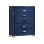 Coaster 223371Q-S5 Bedroom Set, Metallic