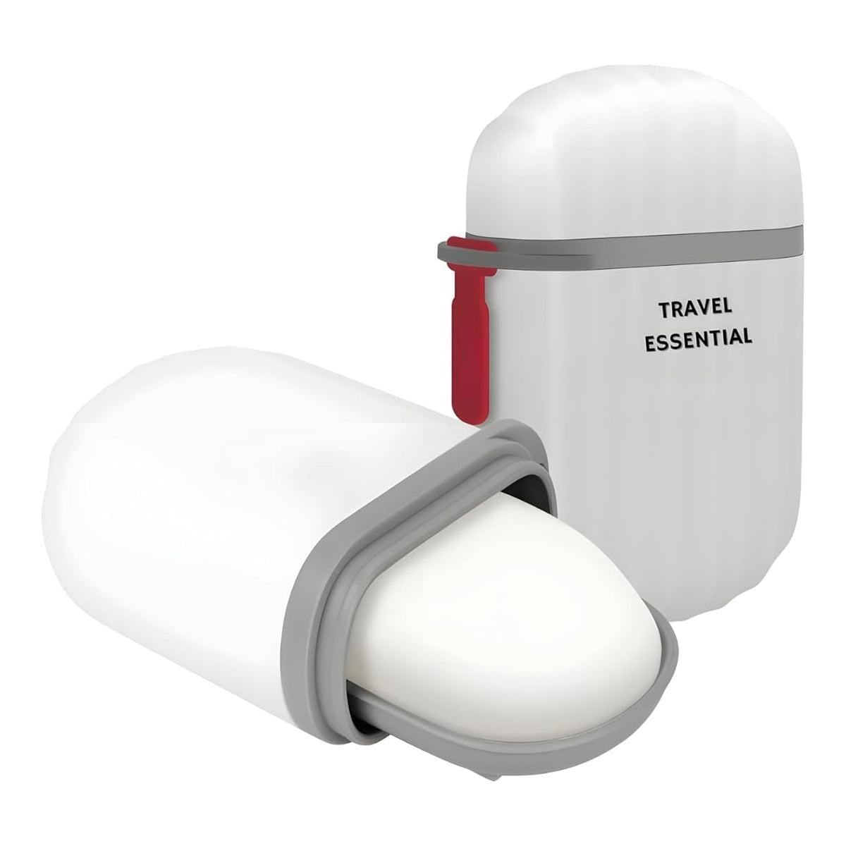 TEKCOOL 2 PCS Travel Soap Holder  Portable Soap Dish for Home, Outdoor Hiking, and Camping  Compact and Durable Plastic Travel