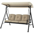 Garden Winds Replacement Canopy for Belden Park Swing Version I - Will fit Model RUS498X only - Check Size Before Purchase, Meas