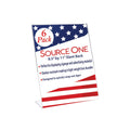 Sourceone.Org Clear 8.5 X 11-Inches Acrylic Slant Back Sign Holder, Brochure Holder