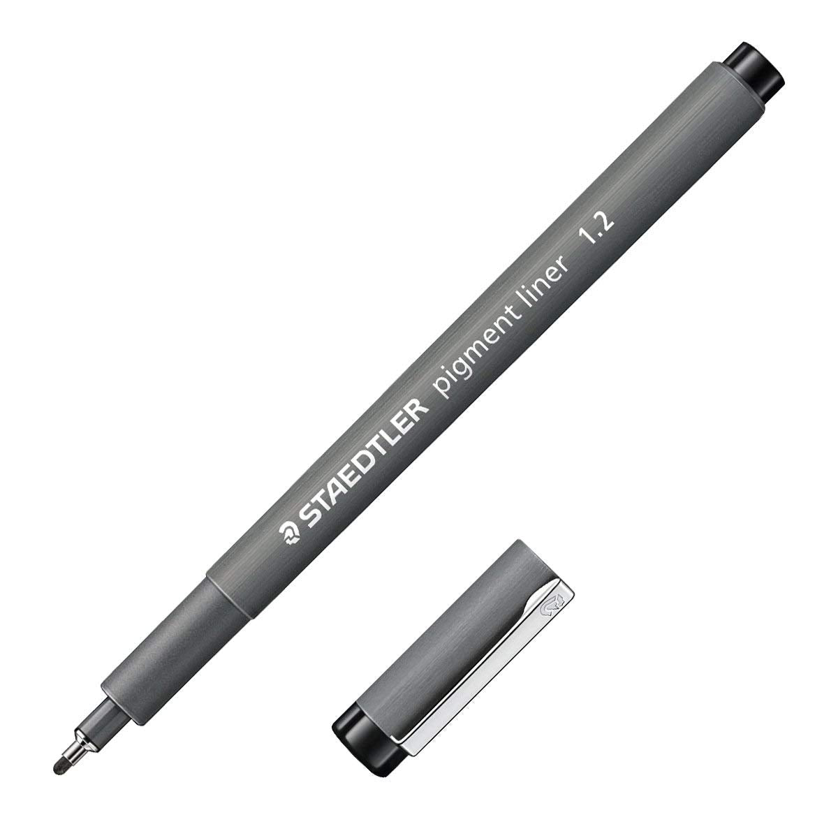Staedtler Pigment Liner, 1.2 Mm, 308 Black, Pack Of 1, 308 12-9