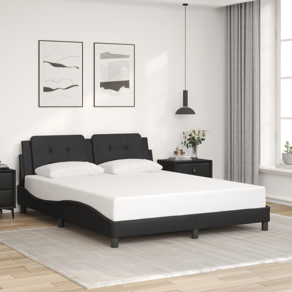 vidaXL Queen Bed Frame - Thumbnail 3