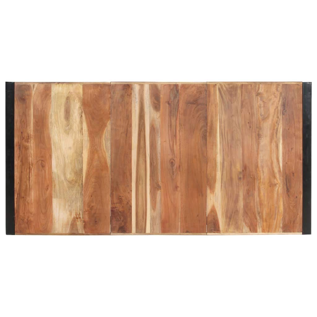 Tavolo da Pranzo 200x100x75 cm Legno Massello Finitura Sheesham
