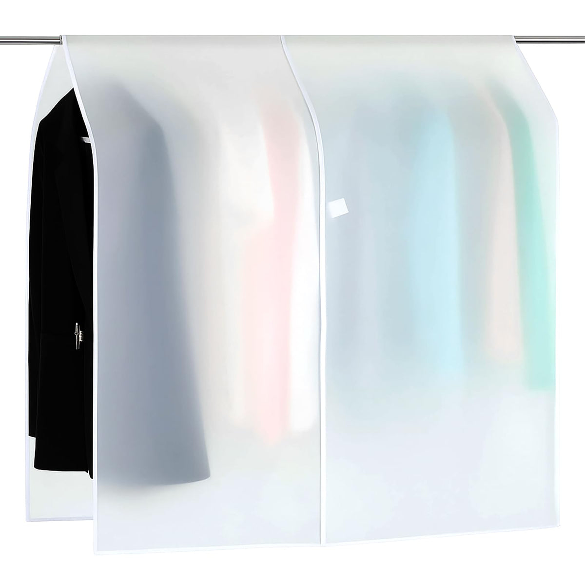 Guduling Clothing Rack Cover,Dustproof Hanging Garment Rack Cover