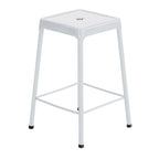 Safco Products 6605WH Steel Stool, 25", White