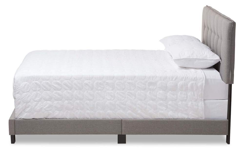 Baxton Studio Audrey Fabric Upholstered Full Size Bed - Thumbnail 2