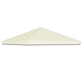 Strong Camel Replacement 10X10Gazebo Canopy top Patio Pavilion Cover Sunshade plyester Single Tier-Ecru