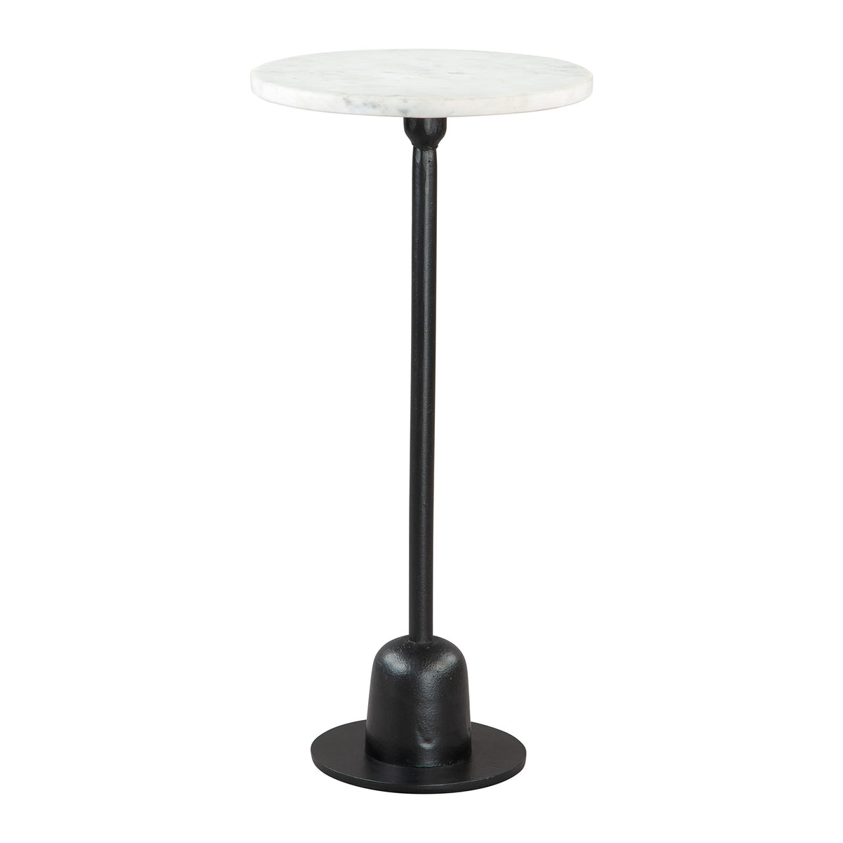 Zuo Woozy Side Table White & Black