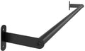 Towel Bar for Bathroom Wall, Black 24 Inch Single Towel Bar Rods for Bathroom, Stainless Steel Heavy Duty Towel Racks for Bathro