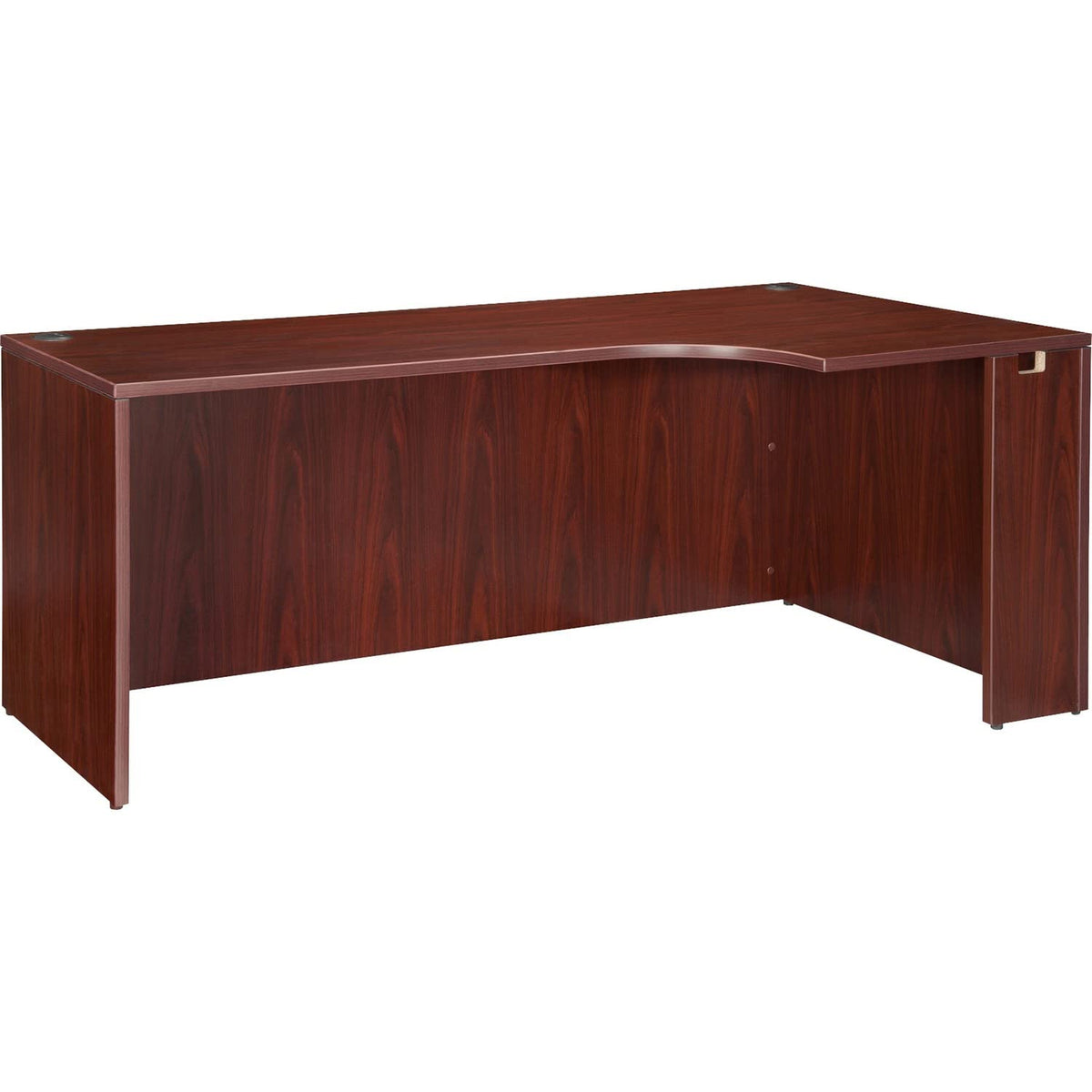 Lorell Llr69908 Pedestal Desk Shell, Mahogany