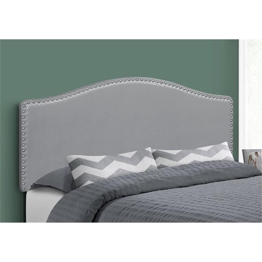 Monarch Specialties 6011Q Queen Upholstered Headboard - Thumbnail 2