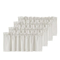 H.VERSAILTEX Blackout Curtain Valances for Windows,Kitchen Valance Curtains for Living Room/Bedroom/Bathroom/Basement Privacy Wi