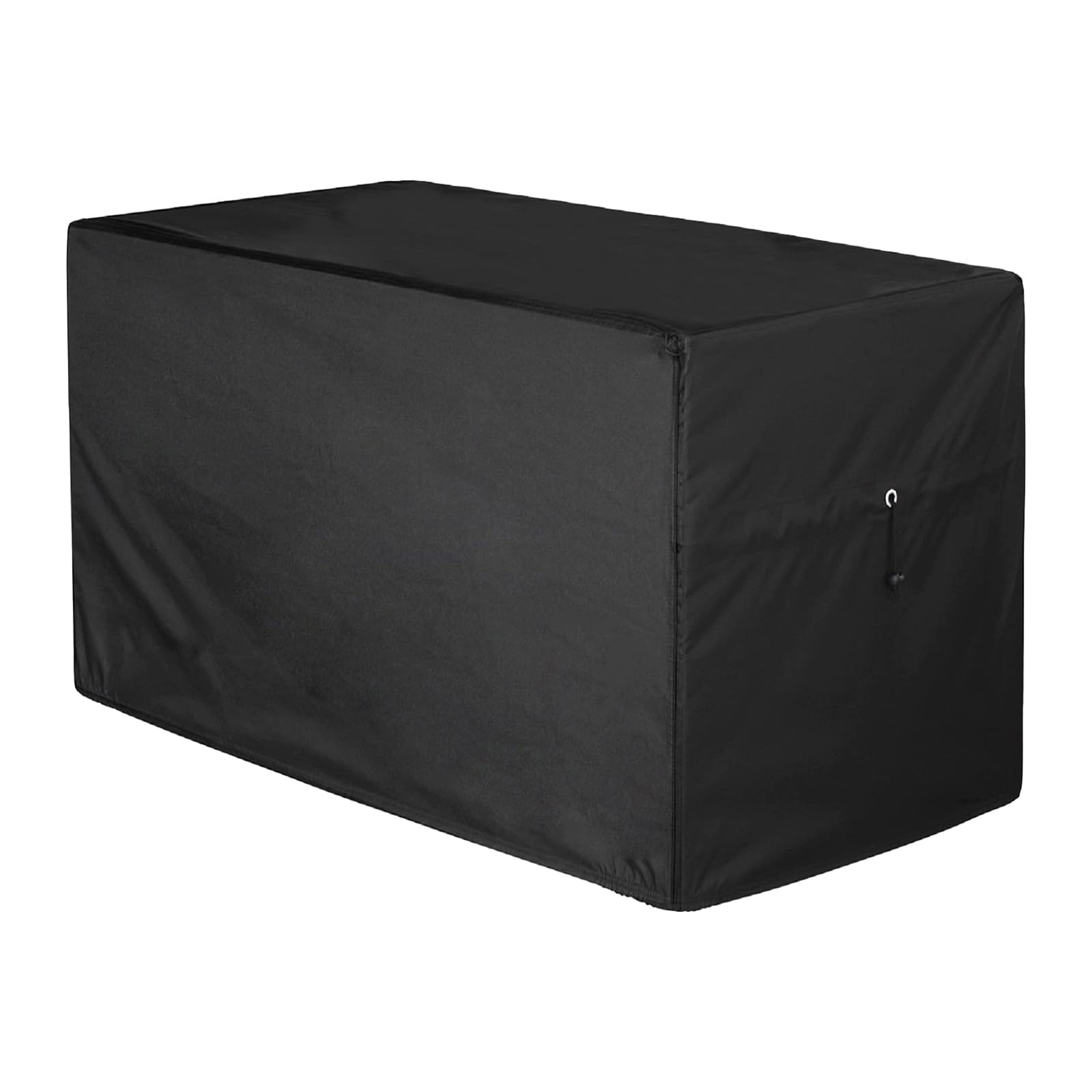 Hrefeu Patio Table Cover Black- 63 X 30 X 28 Inch, Heavy Duty 600D Oxford Deck Box Cover, Outdoor Table Cover,Outdoor Patio Furn