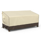 Mr. Cover Outdoor Couch Cover Waterproof, Patio Furniture Covers For 3-Seater Couch, Fits Up To 80'W X 38'D X 35'H, Moisture-Proof & Uv-Protection, Brown & Khaki
