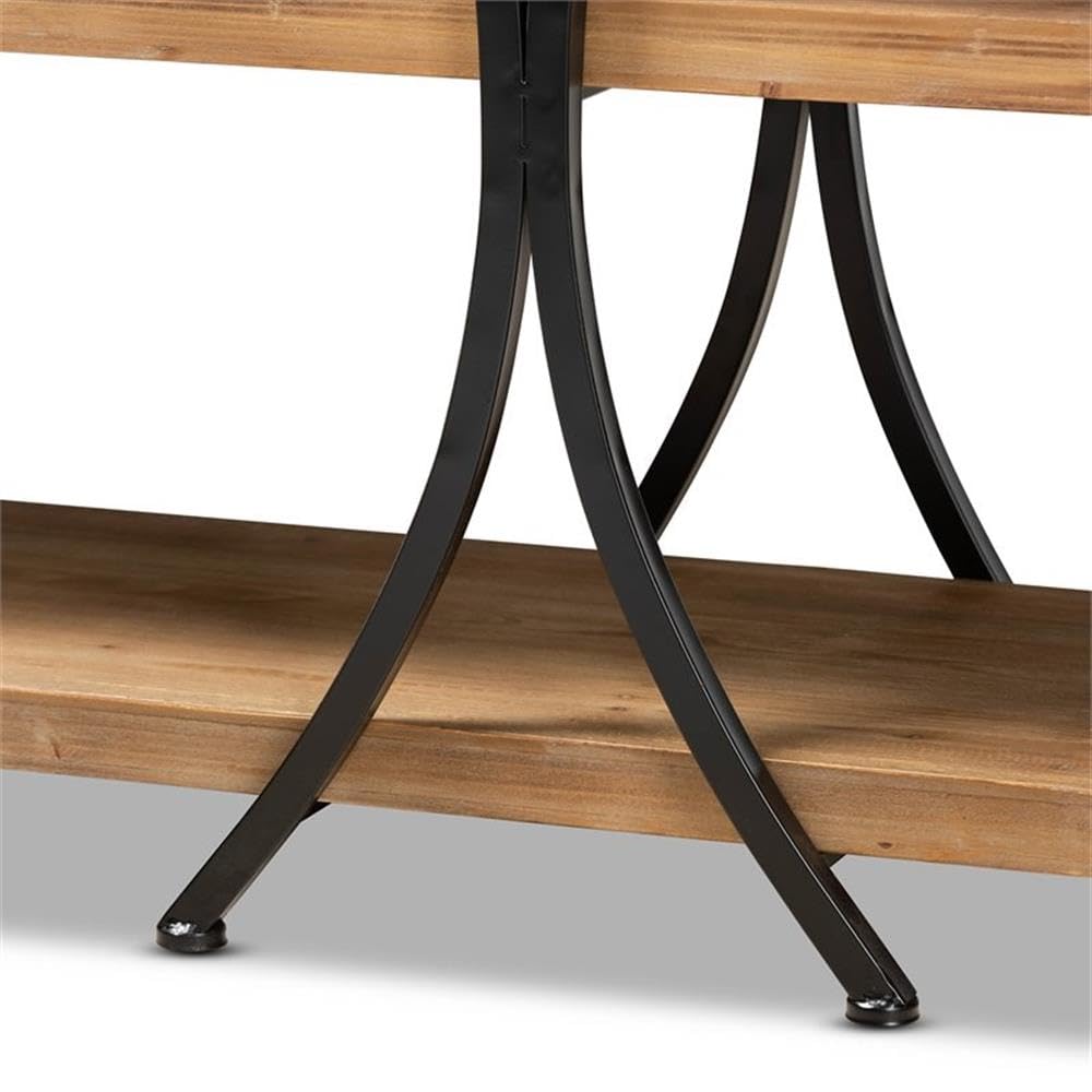 Baxton Studio Terrell Console Table - Thumbnail 4