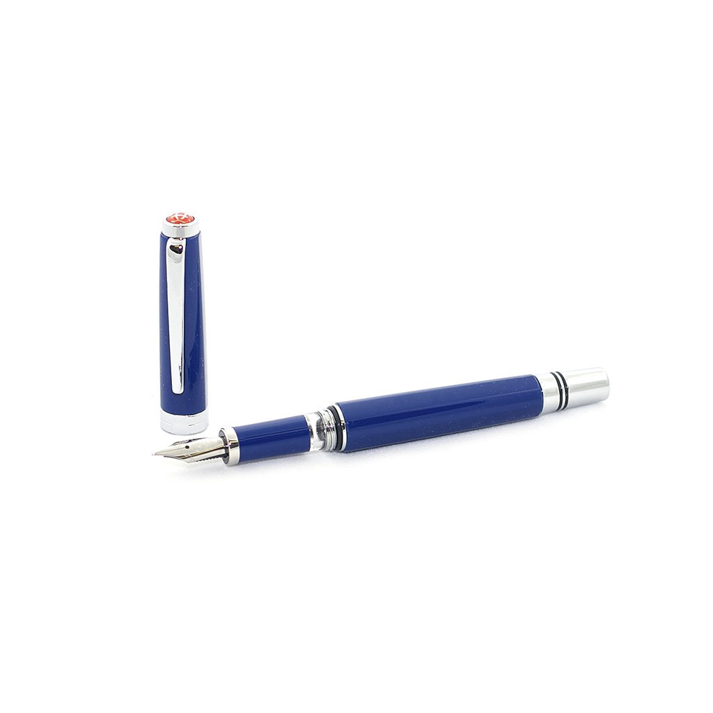 Twsbi Classic Fountain Pen Blue Stub1.1 Nib