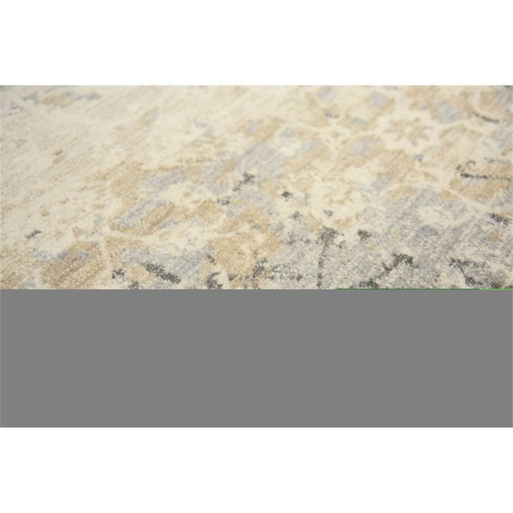 Rizzy Home Alora Decor Euphoria 10' X 13' Floral Distress Beige/Gray/Rust/Blue Hybrid Rug