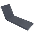 Summsun Chaise Lounge Cushions Outdoor - Waterproof And Fade Resistant Sun Lounger Replacement Cushions - Patio Lounger Pads Wit