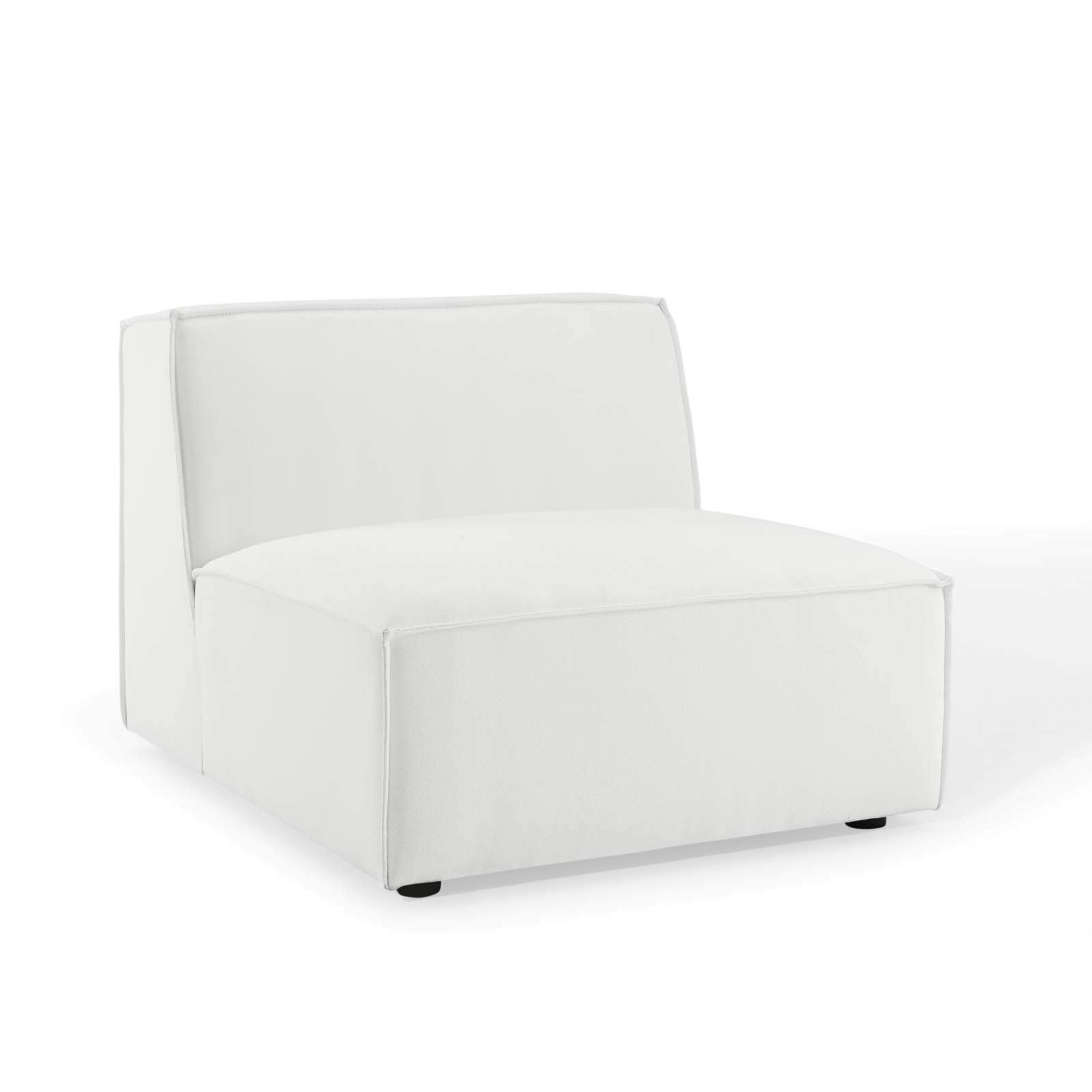 Modway Eei-3872-Whi Restore Sectional Sofa Armless Chair, White