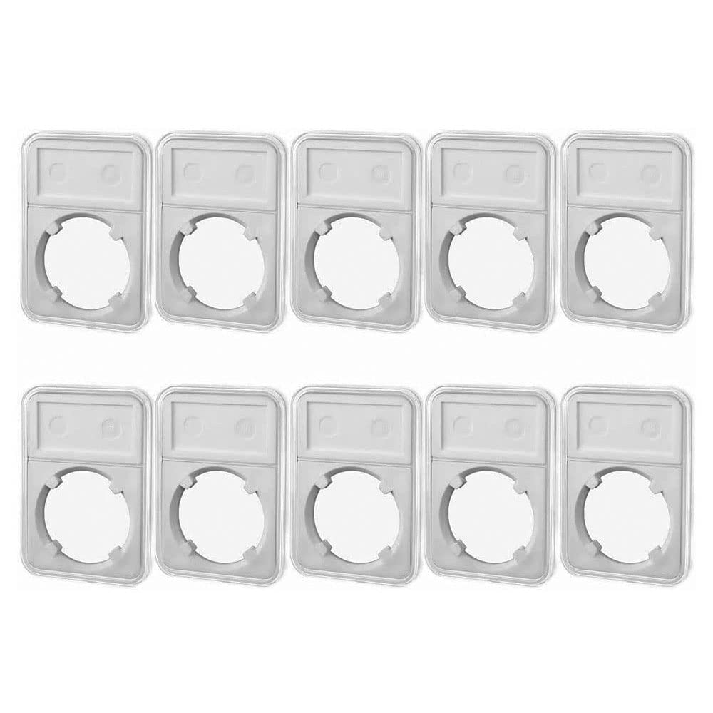 10Pack Coin Slab Display Holder Storage 30Mm For Jfk Half Dollar
