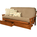 Kodiak Furniture Monterey Barbados Storage Sofa with Stone Gray Fabric Mattress