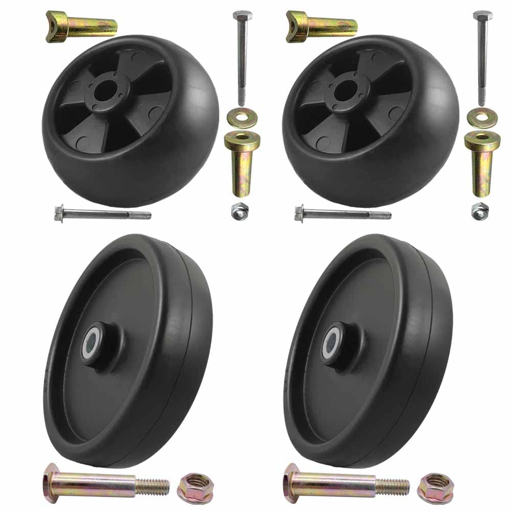 Parts 4 Outdoor 4Pk Deck Wheel And Hardware Kit Replacement For Jd 316 318 400 Am31009 Am32639 Am54223 Am54243 Am116299