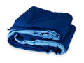 Switchoff Comforter  Duvet Navy Blue & Light Blue AllSeason Reversible Quilted Comforter, Navy Blue & Blue, Lightweight Duvet 