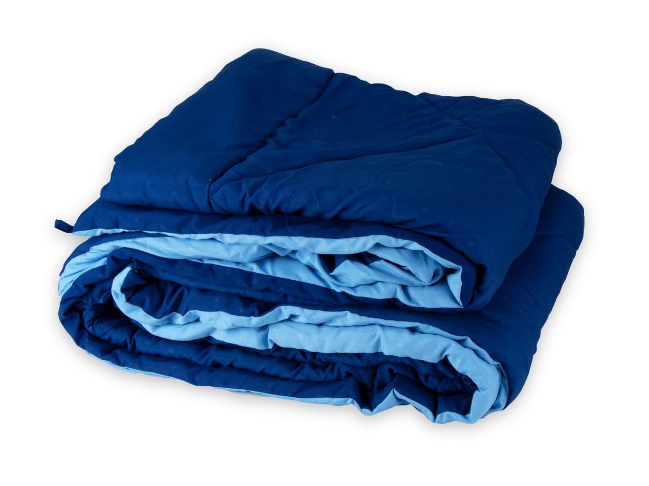 Switchoff Comforter  Duvet Navy Blue & Light Blue AllSeason Reversible Quilted Comforter, Navy Blue & Blue, Lightweight Duvet 